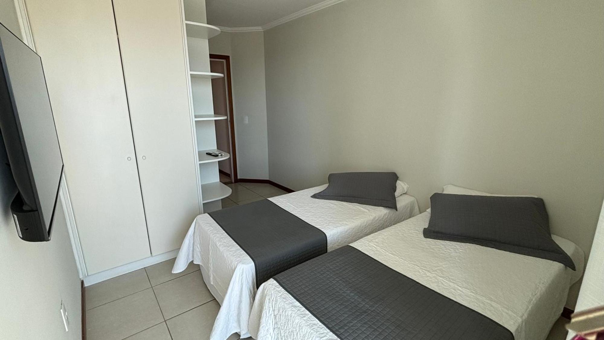 Apartamento Na Praia Do Morro - Condominio Praia Da Maruja - Na Quadra Da Praia Guarapari Ngoại thất bức ảnh