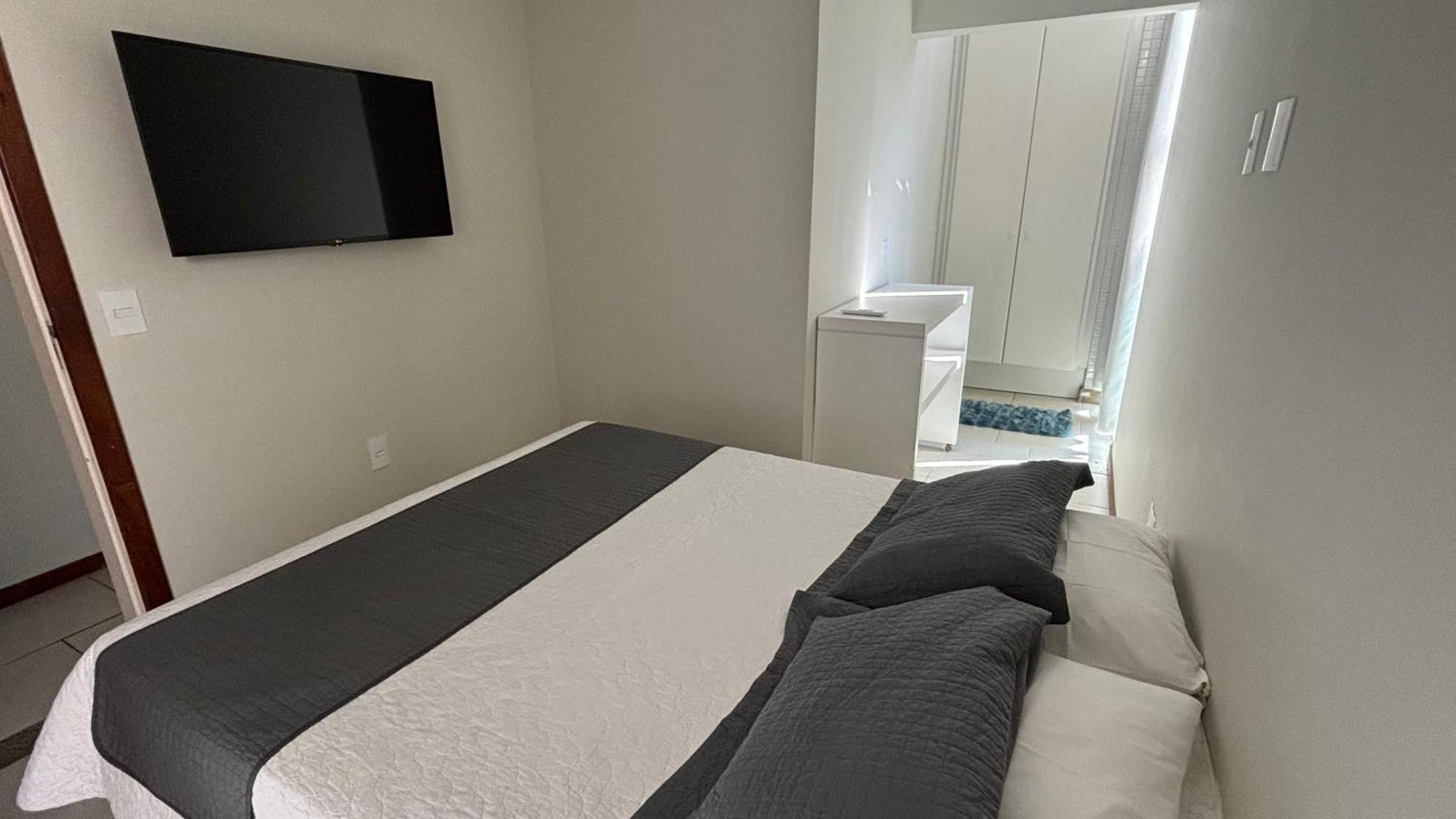 Apartamento Na Praia Do Morro - Condominio Praia Da Maruja - Na Quadra Da Praia Guarapari Ngoại thất bức ảnh